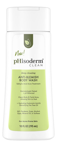 Phisoderm® Clean - Gel De Baño Antimanchas - 10 Onzas Lí.