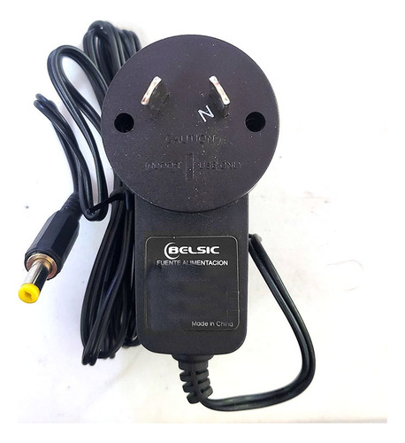 Cargador 12v 0,5amp - Conector 5,5x2,1 1800480 - Codigo 7534