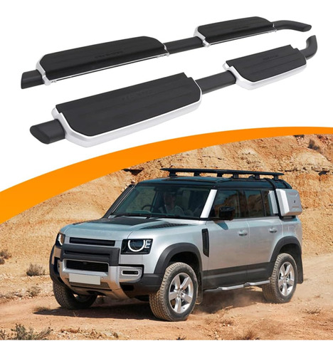 Apto Para Estribos Land Rover Defender 110 130 L663 4 Puerta