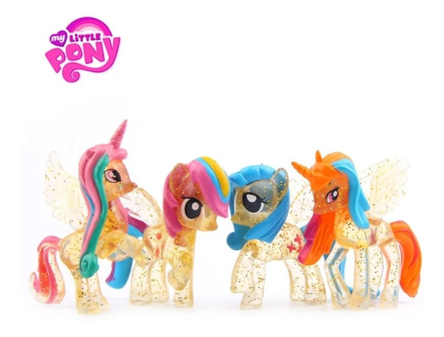 Pony Pequeño Mini Figura Juguete Decoración 