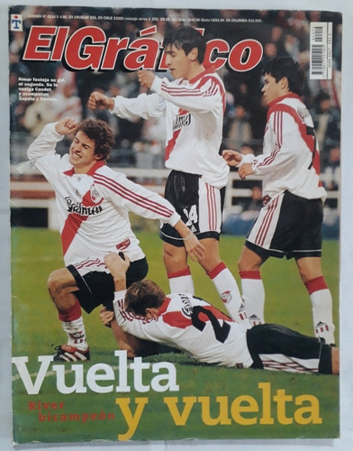 El Grafico Nº 4214 - River Campeon Clausura 2000 Fs
