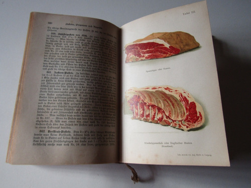 Scheibler Allgemeines Deutfches Kochbuch Sophie Wilhelmine (Usado)