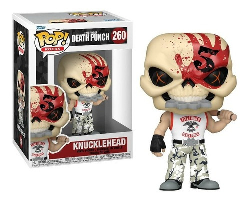 Knucklehead 260 Pop Funko Rocks Five Finger Death Punch