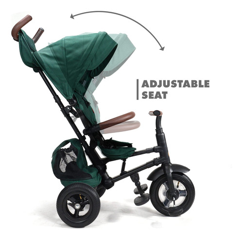 Cochecito De Triciclo Para Niños Pequeños Qplay Rito Premium