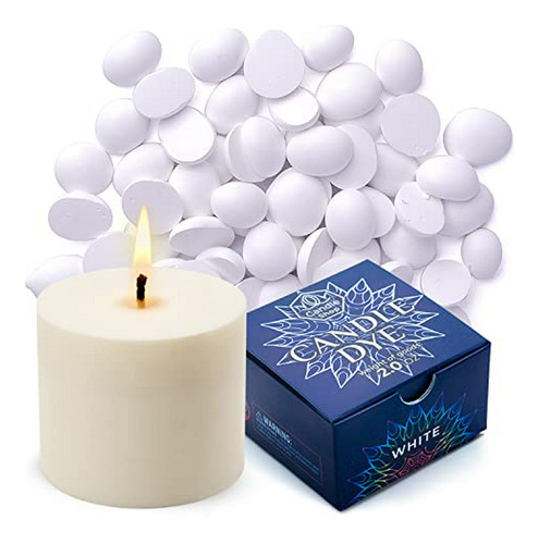 Pastillas De Color Blanco Para Velas De 2 Oz - Tinte Para Ce