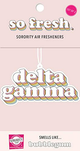 Air Freshener Delta Gamma Retro - Aroma Chicle - Ideal Para 