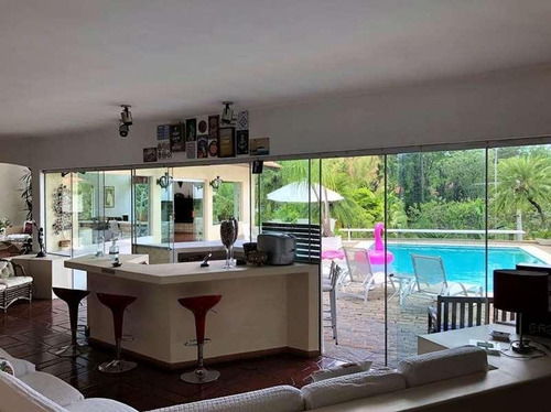 Imagem 3 de 30 de Cond. Granja Do Lago - Térrea Com Estilo! Piscina, Vista E Apto Hóspedes! - Ca0655