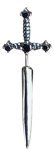 Pendientes Con Forma De Espada Gótica En Forma De X Para Muj