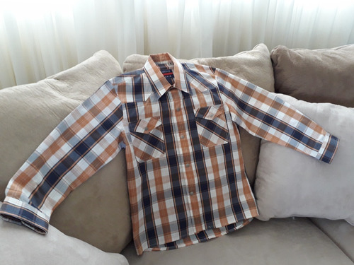 Camisa Niño Talla 6 Roberto Farris Manga Larga, Fiesta, Gala (Usado)