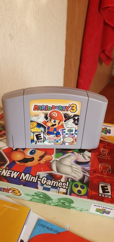 Mario Party 3 N64 Completo Caja Y Manuales (Usado)