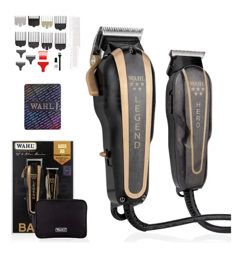 Máquina wahl barber combo legend y trimmer hero profesional hotsell