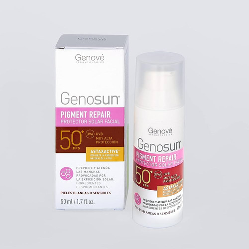Genosun Pigment Repair Protector Solar Facial Fps 50+ 50ml