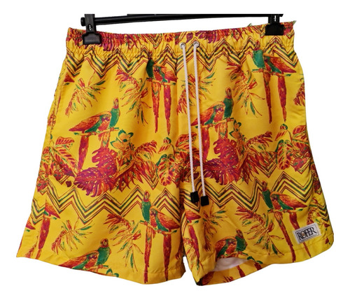 Short Estampa Pássaros Masculino