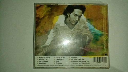 Benny - Llueve Luz Cd 2003 Wea (Usado)