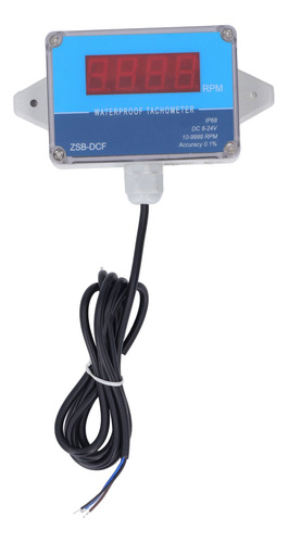 Sensor De Tacómetro Rpm, Medidor De Velocidad, Ip68, Led A P