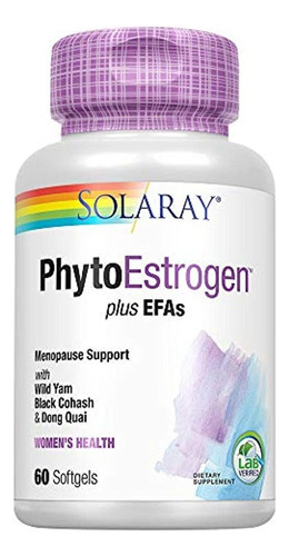 Unidad Phytoestrogen Plus Efa 's Suplemento, 60 unidades