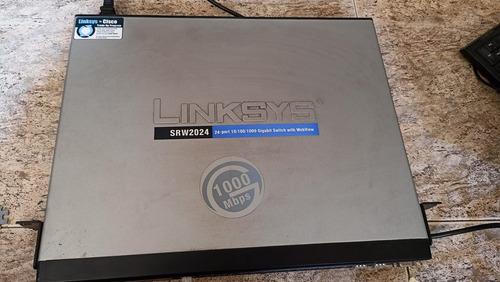 Switch Cisco Linksys Srw2024 (Usado)