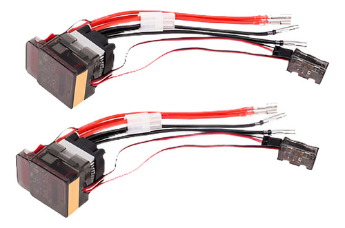 320a Cepillado Controlador De Velocidad Esc Para Rc Auto Bar