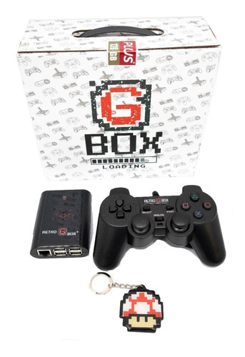 Consola Gbox Retrogbox Plus 128GB Standard color  negro