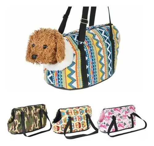 Bolso De Transporte Mascotas Pequeñas Talla S Perro Gato 