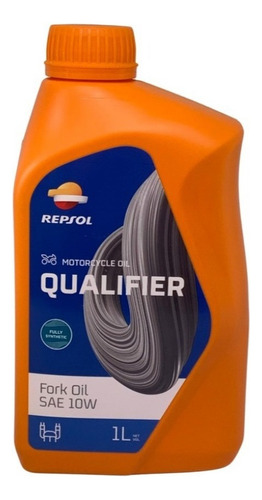 Aceite 10w Moto Qualifier Fork Oil Sae Repsol 1l