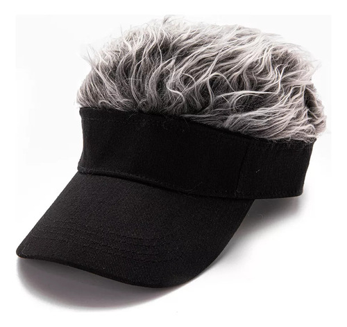 ~ Gorra Con Pelo Corto Falso Para Hombre