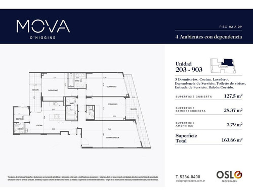 4 Ambientes 164m2 Con Dependencia En Belgrano