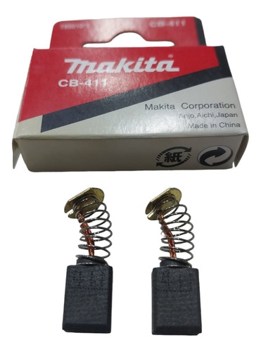 Makita Cb 411 Original Varios Jgo Carbones 