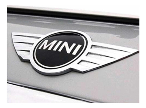 Emblema Mini Cooper Parrilla  Metálico Brillo