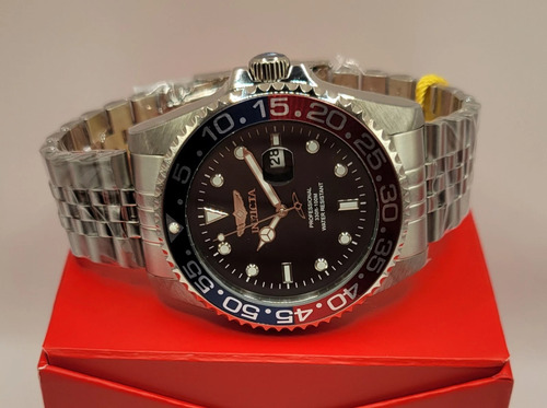 Reloj Invicta Pro Diver 48388 Pepsi Hombre Acero Plateado Plateado Rojo/azul Negro (Reacondicionado)