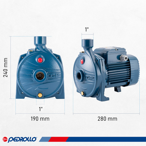 Bomba Centrifuga Trifasica Pedrollo Cp158 1 Hp