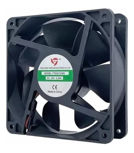 Ventilador Inversor Soldador Oakland 12x12x3.8cm 24v 0.30a