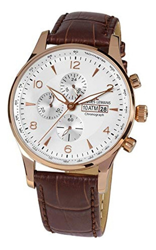 Reloj Jacques Lemans Hombre Coleccion De Lujo 