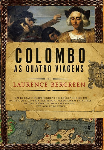 Colombo, de Bergreen, Laurence. Editora Schwarcz SA, capa mole em português, 2014