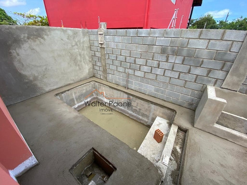 Casa A Venda No Bairro Cibratel Ll Em Itanhaém - Sp. - Wcf348-1
