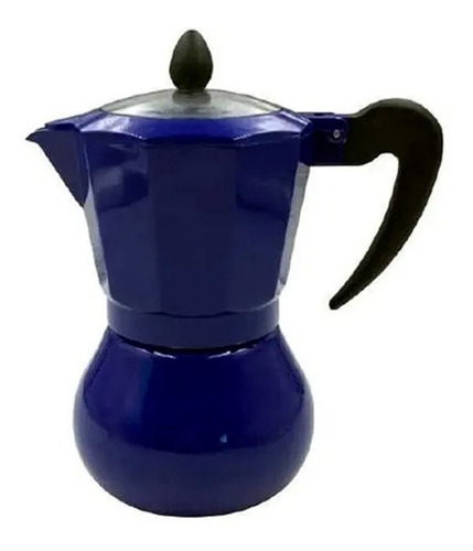 Cafetera Tipo Italiana 6 Tazas Colores Hts