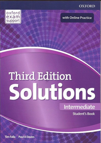 Solutions  Intermediate -           Student`s With Online *-