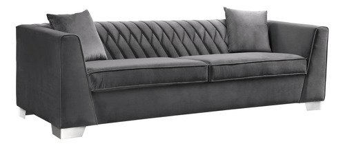 Cambridge - Sofa Contemporaneo, Gris Oscuro