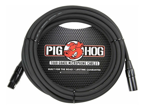 Cable Pig Hog Para Micrófono, 7.62 Mts. Phm25