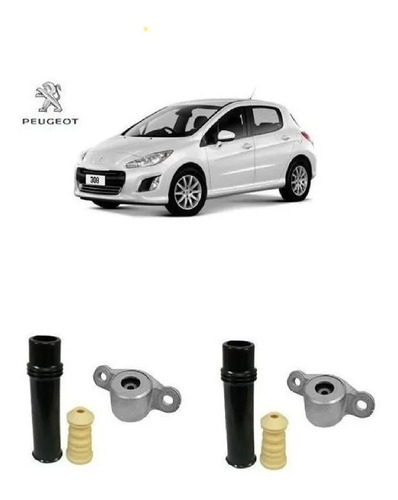 Kit Amortecedor Traseiro Com Coxim Peugeot 308