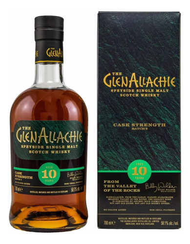 Whisky Glenallachie 10 Anos - Cask Strength Batch 9 - 700ml