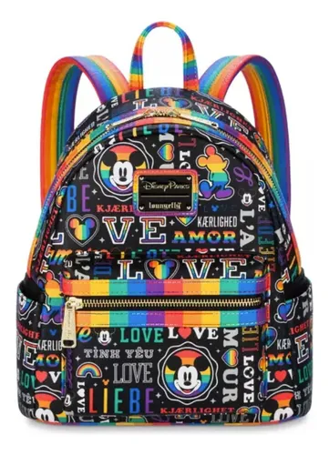 Mickey rainbow backpack new arrivals
