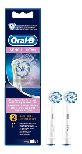 Cepillo de dientes eléctrico  Oral-B Cepillo eléctrico Sensi Ultra Thin  blanco  -  