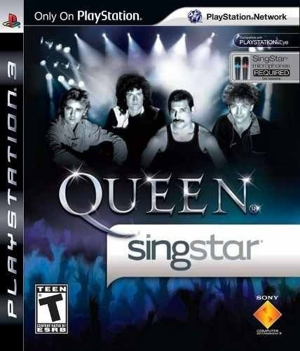 Jogo Singstar Queen Original E Lacrado Pra Playstation 3 Ps3