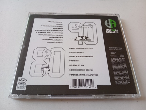 Los Fabulosos Cadillacs · Vasos Vacios - Cd Arg Rem 2008 (Usado)