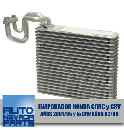 Evaporador Honda Civic Año 2001-04 Y Cr-v Año 2001-06 