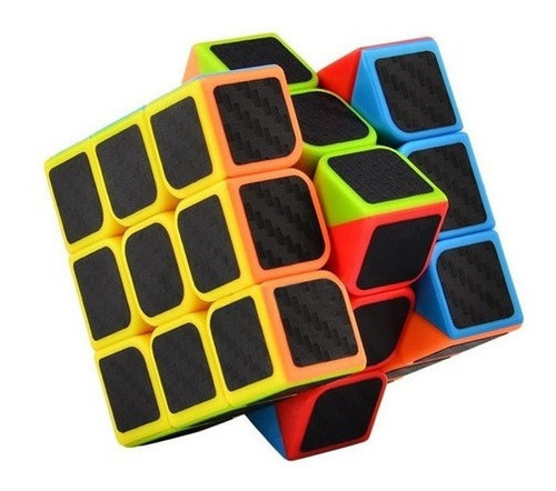 Cubo Rubik Rompecabezas Cubo Rubik Mágico Carbono 3x3