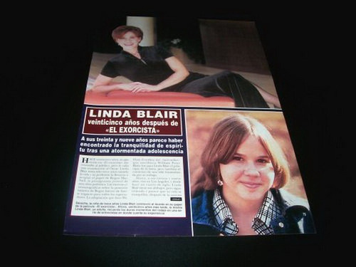 (l118) Linda Blair * Recorte Revista Clipping