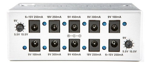 Mxr Fuente De Poder Para Pedales De Efecto Iso Brick M238 Color Cromado