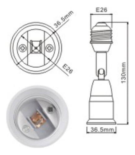 Extensor De Enchufe De Luz